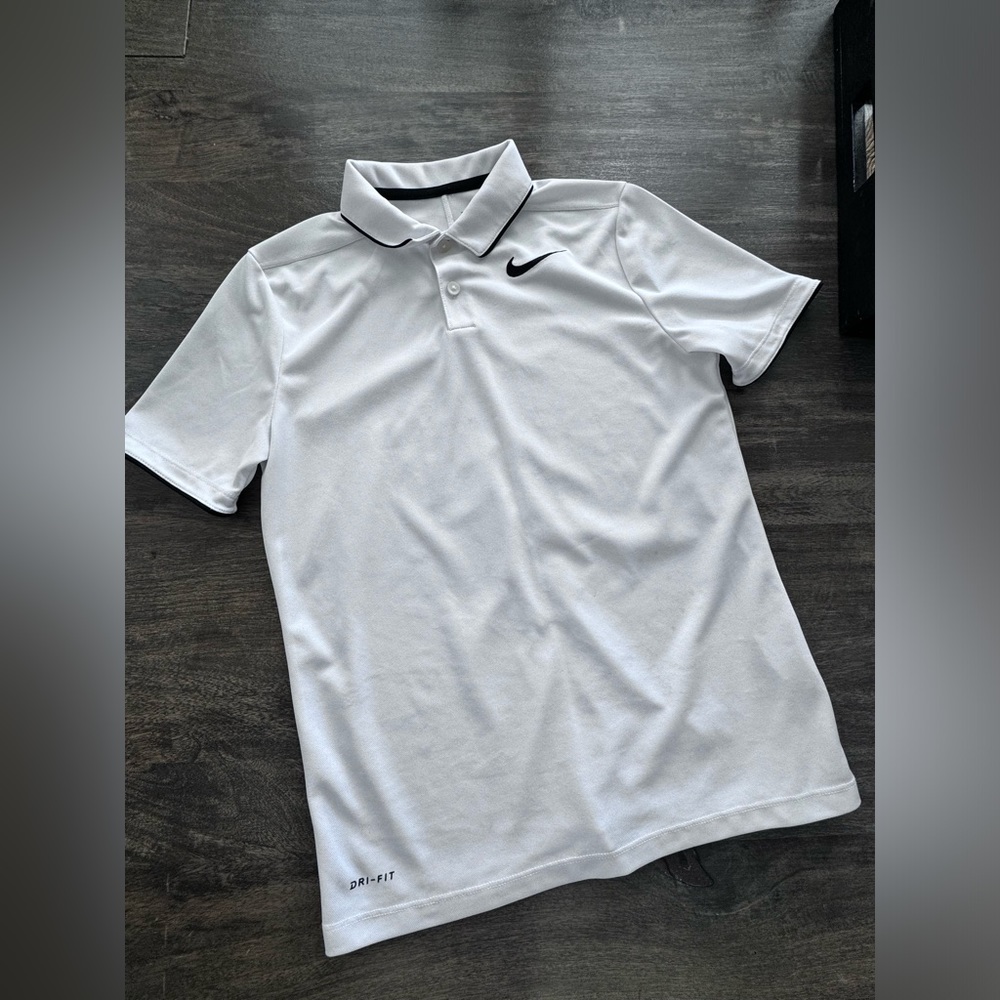 Boys Nike Large Dri-Fit Polo Golf shirt